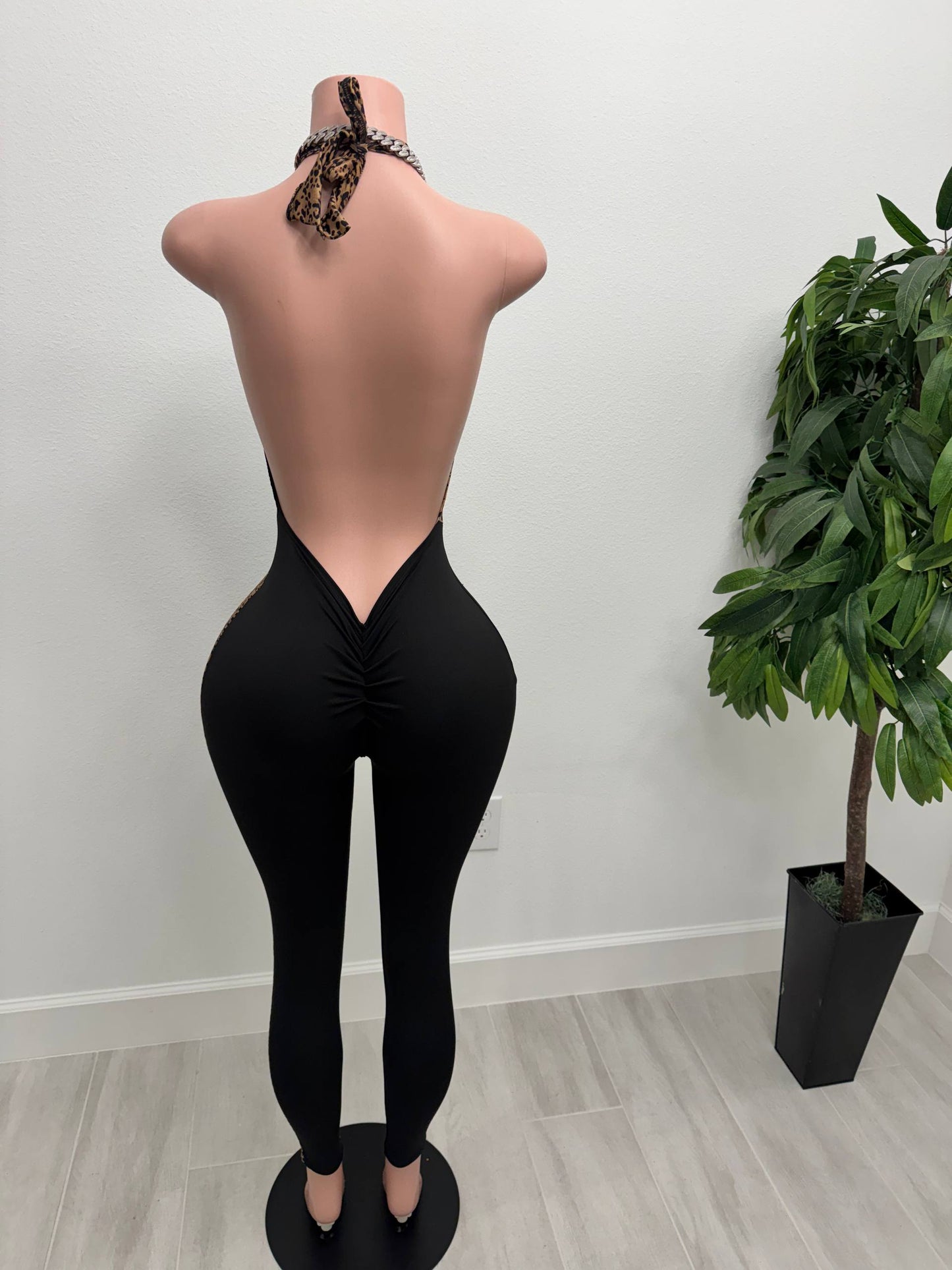 Savage Split Jumpsuit