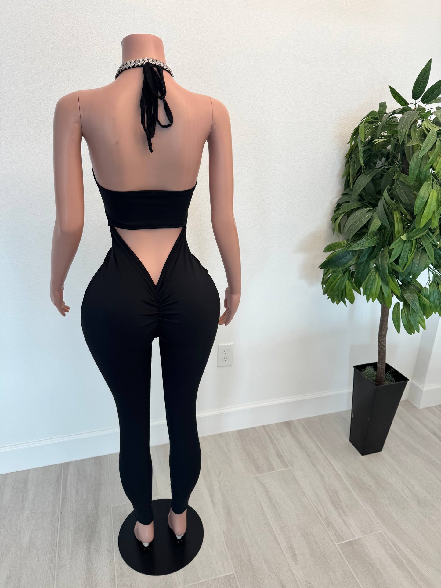 Black Magic Lace One-Piece