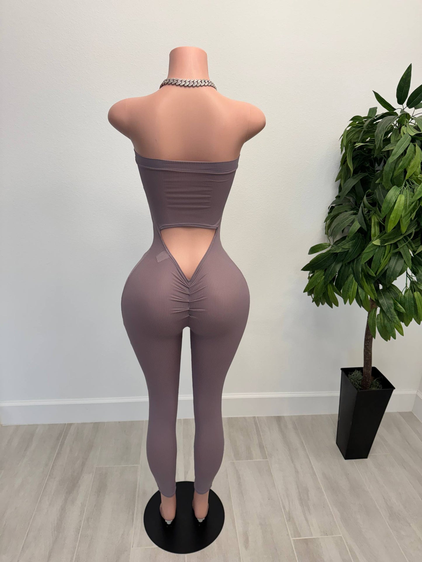 Lilac Chain Jumpsuit