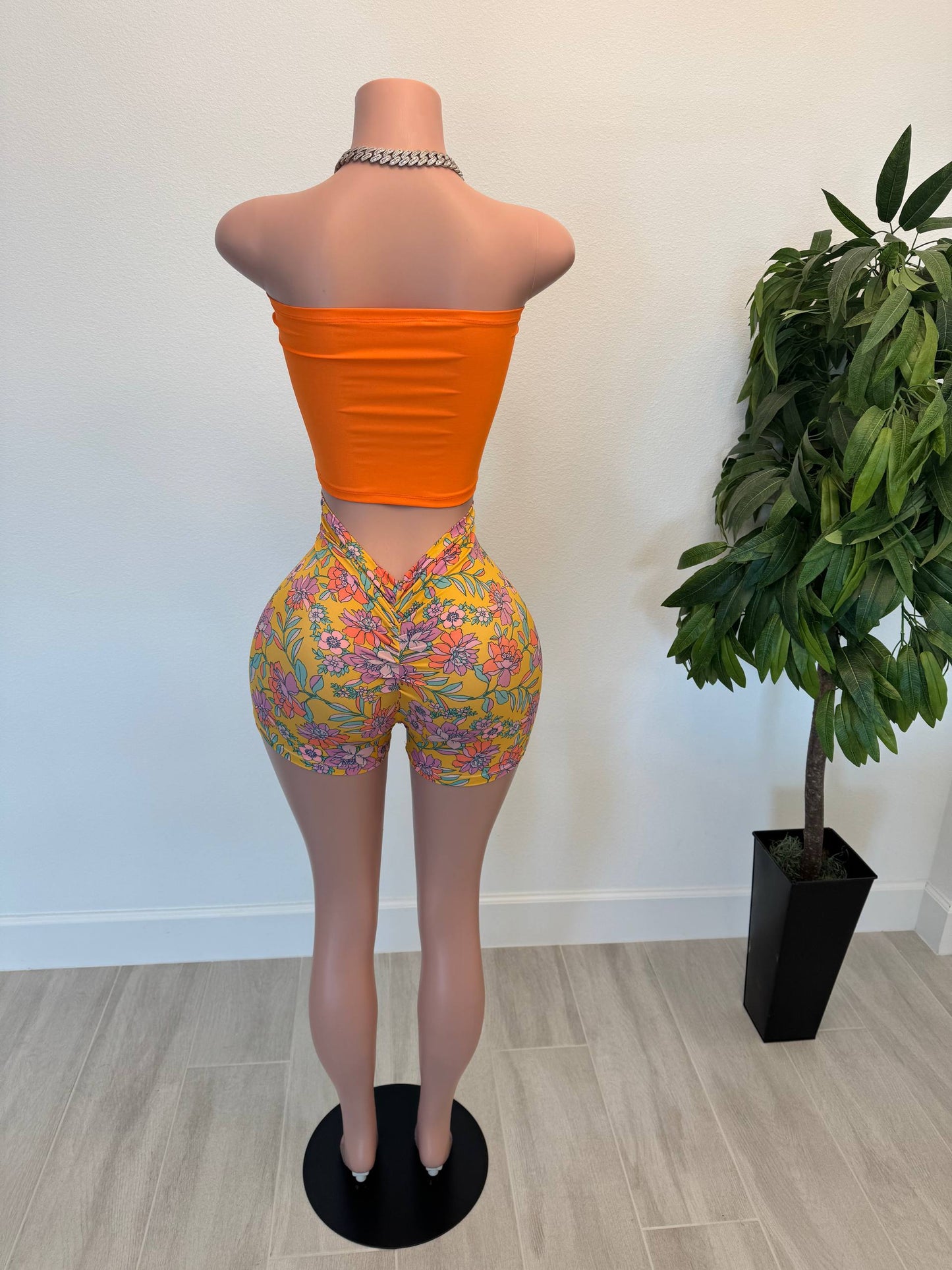 Sunset Bloom Two-Piece Set