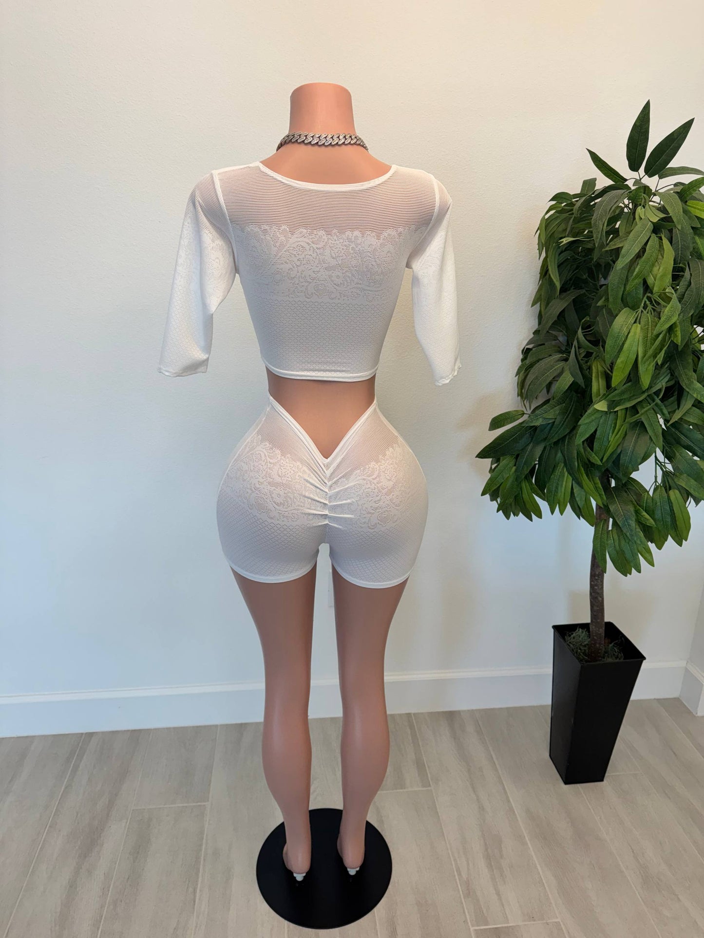 Pure Desire Mesh 2-Piece Set