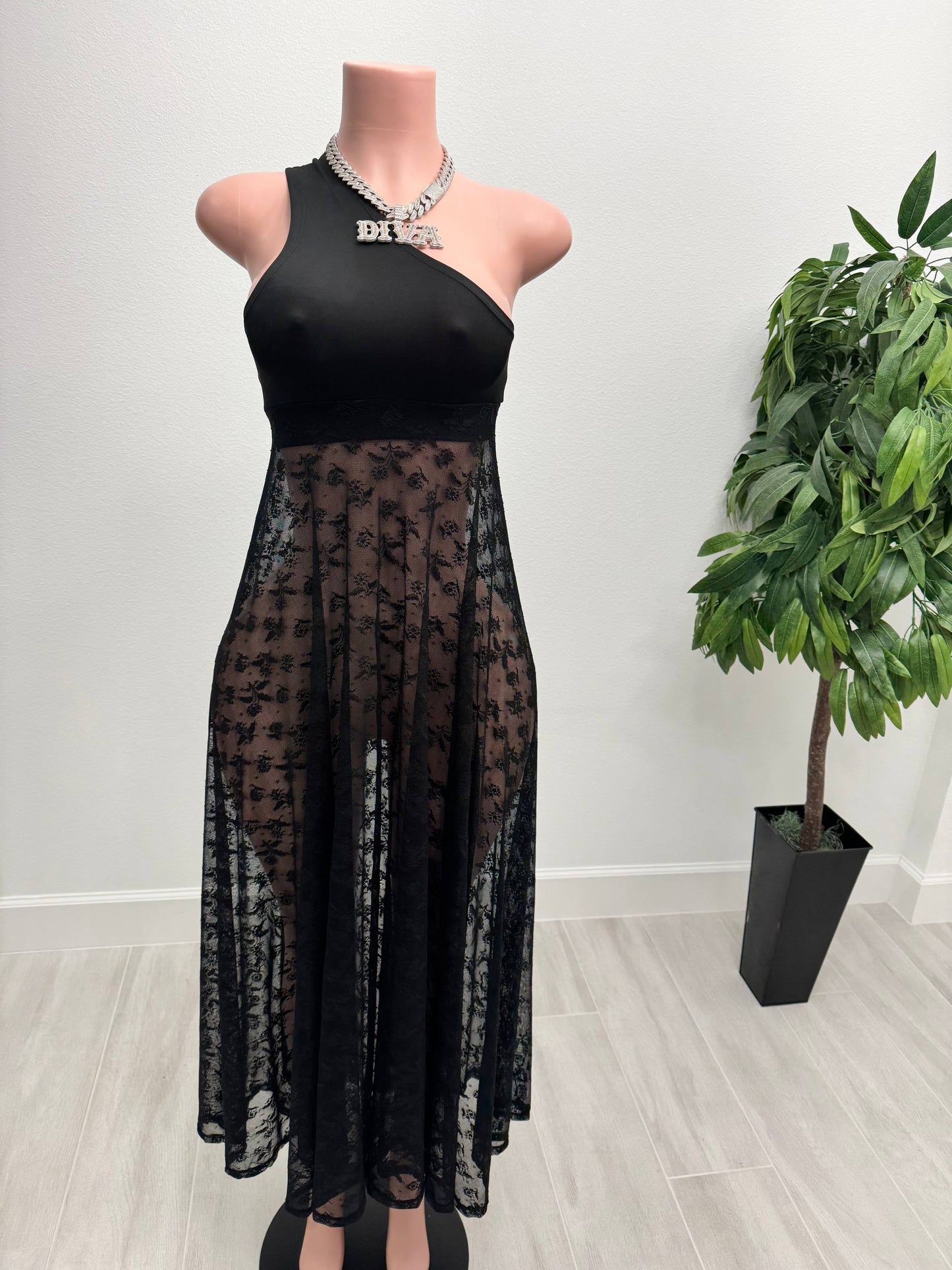 Lace Fantasy Long Dress