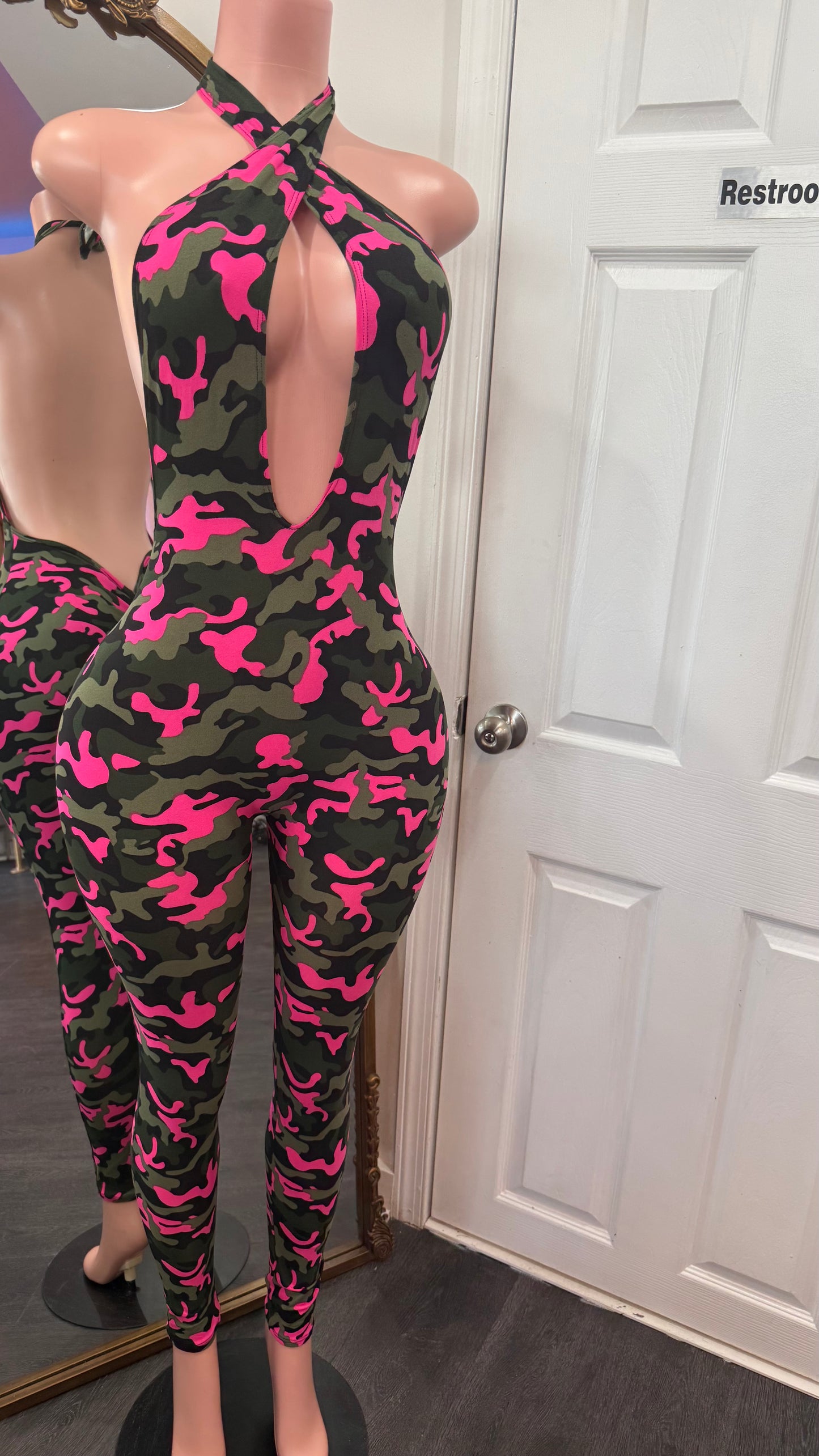 Colorful Army Jumpsuit