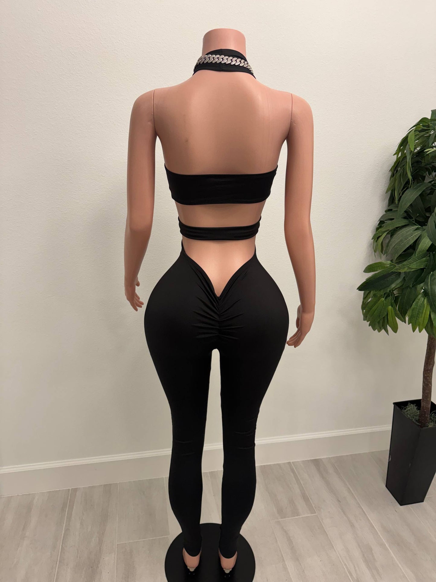 Midnight Cut Jumpsuit