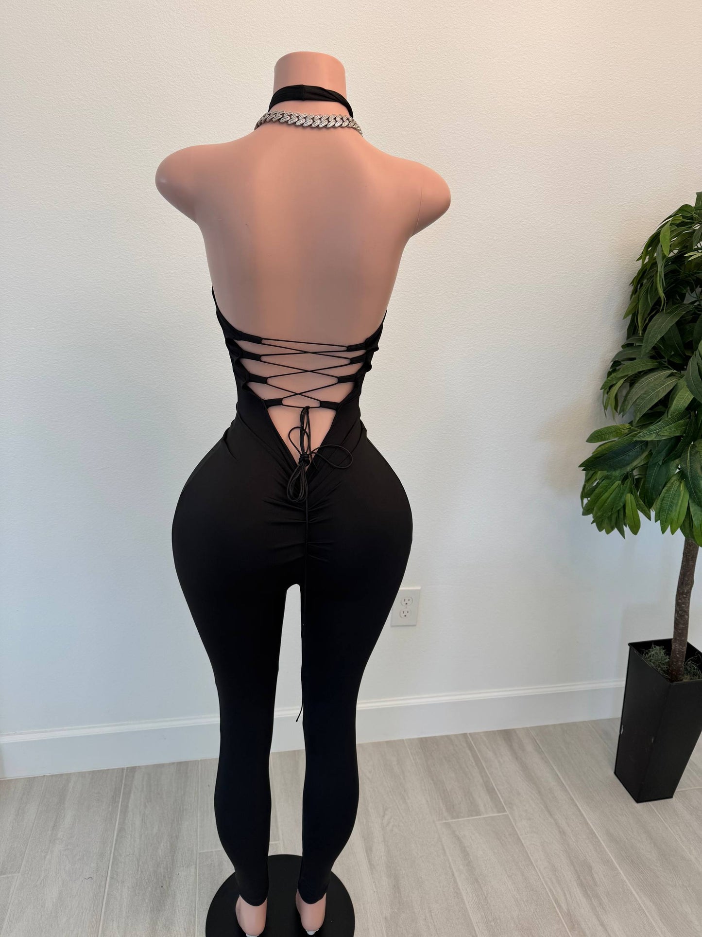 Laced In Power Jumpsuit