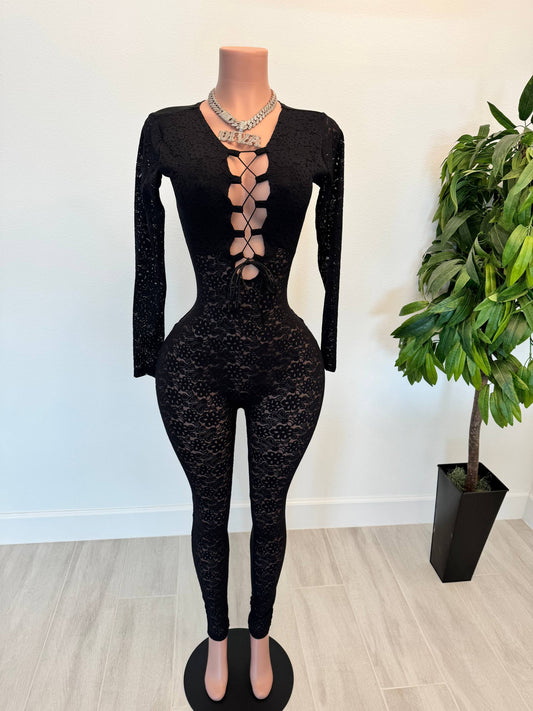 Diva Vision Sheer Jumpsuit