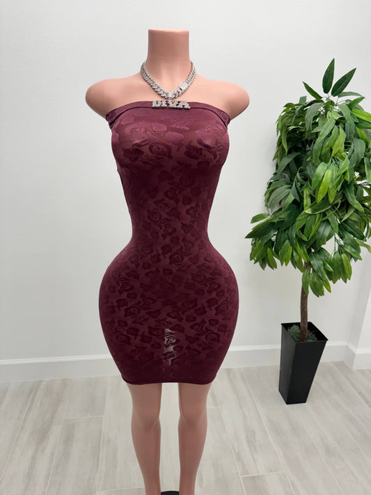 Wine Goddess Mini Dress