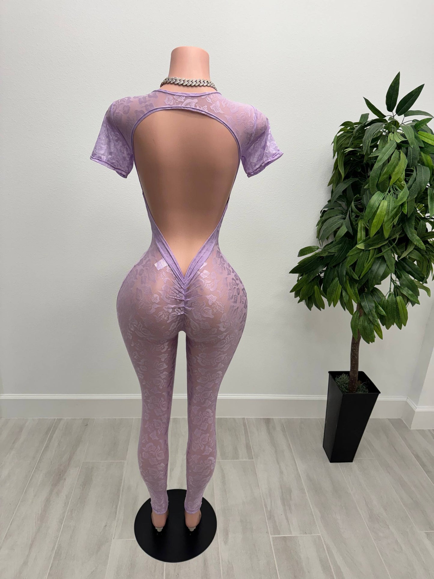 Soft Touch Lace Jumpsuit