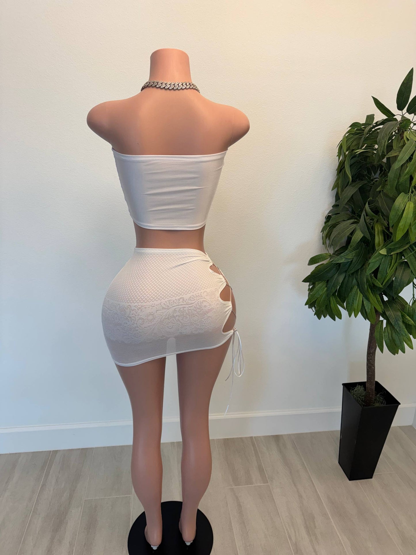 Snow Bunny Babe Skirt Set