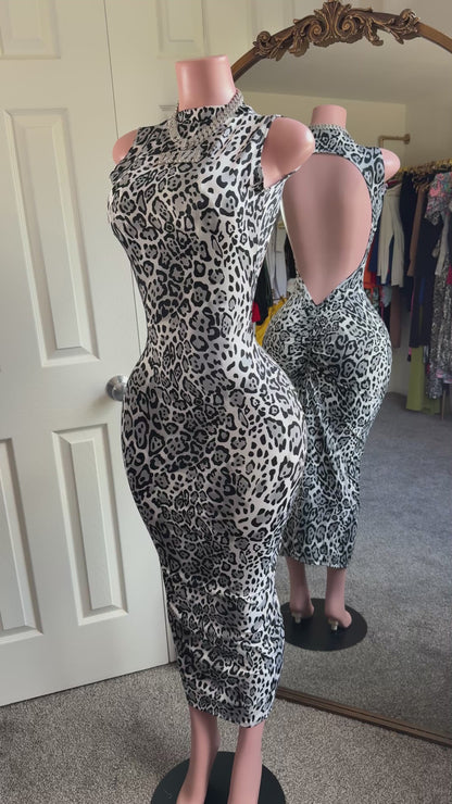 Black & White Sexy Dress